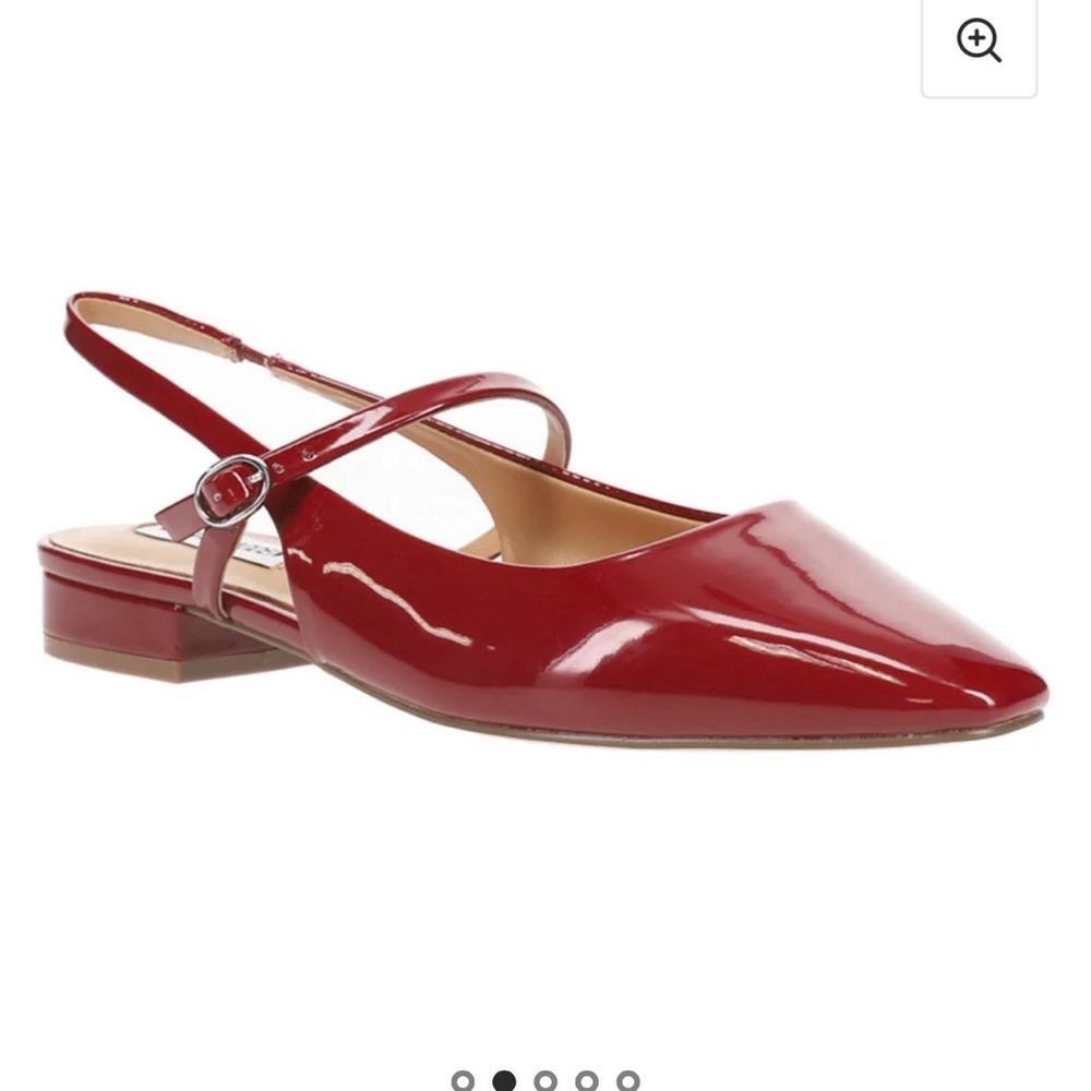 Steve Madden Glossy Red Heels
